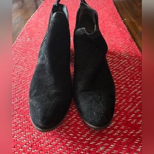 Women's Black Suede Shoes